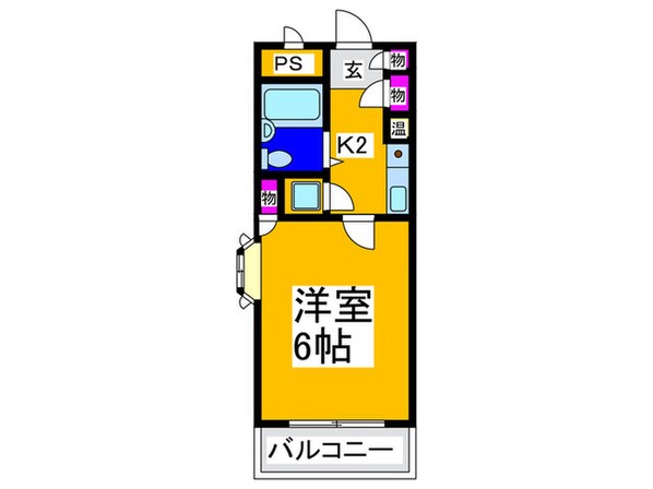 ベアーネストの物件間取画像